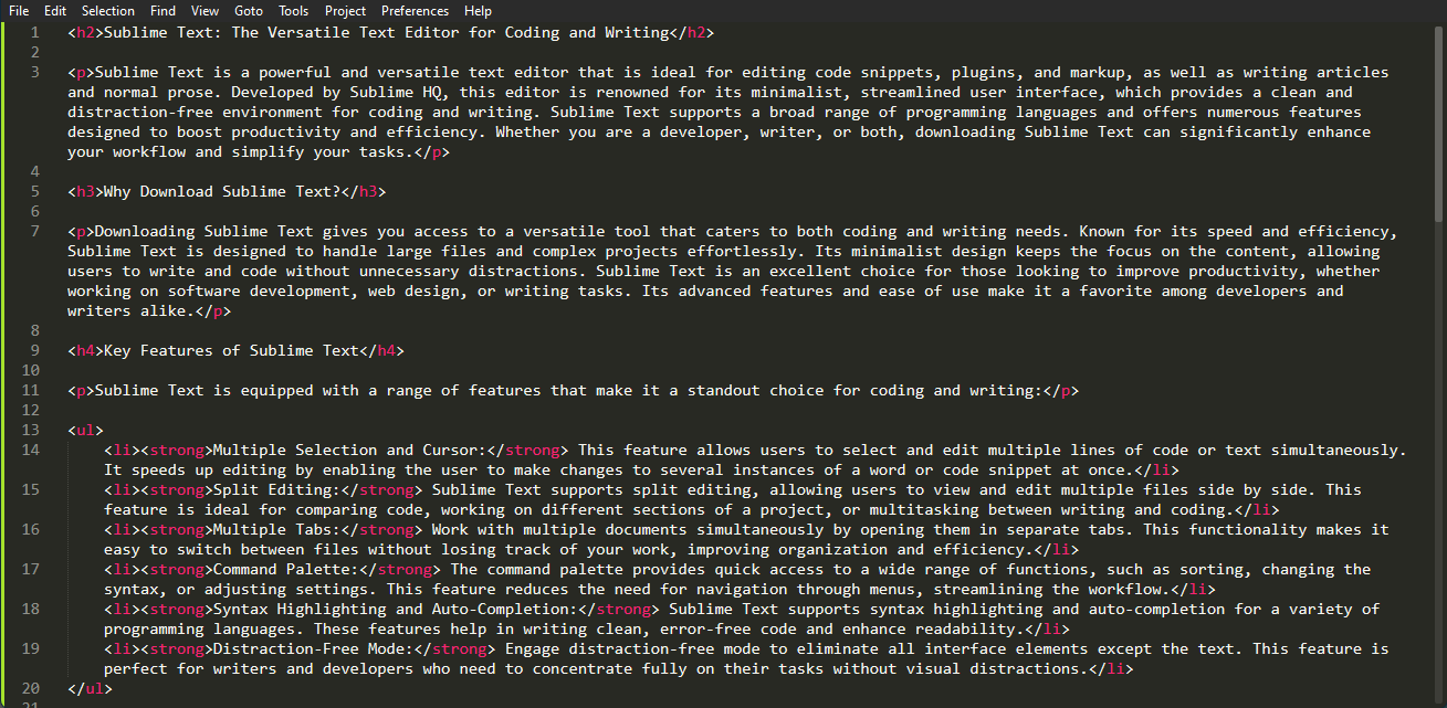 Sublime Text